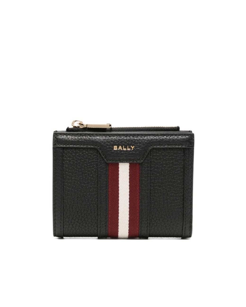 Bally Black Zip Wallet