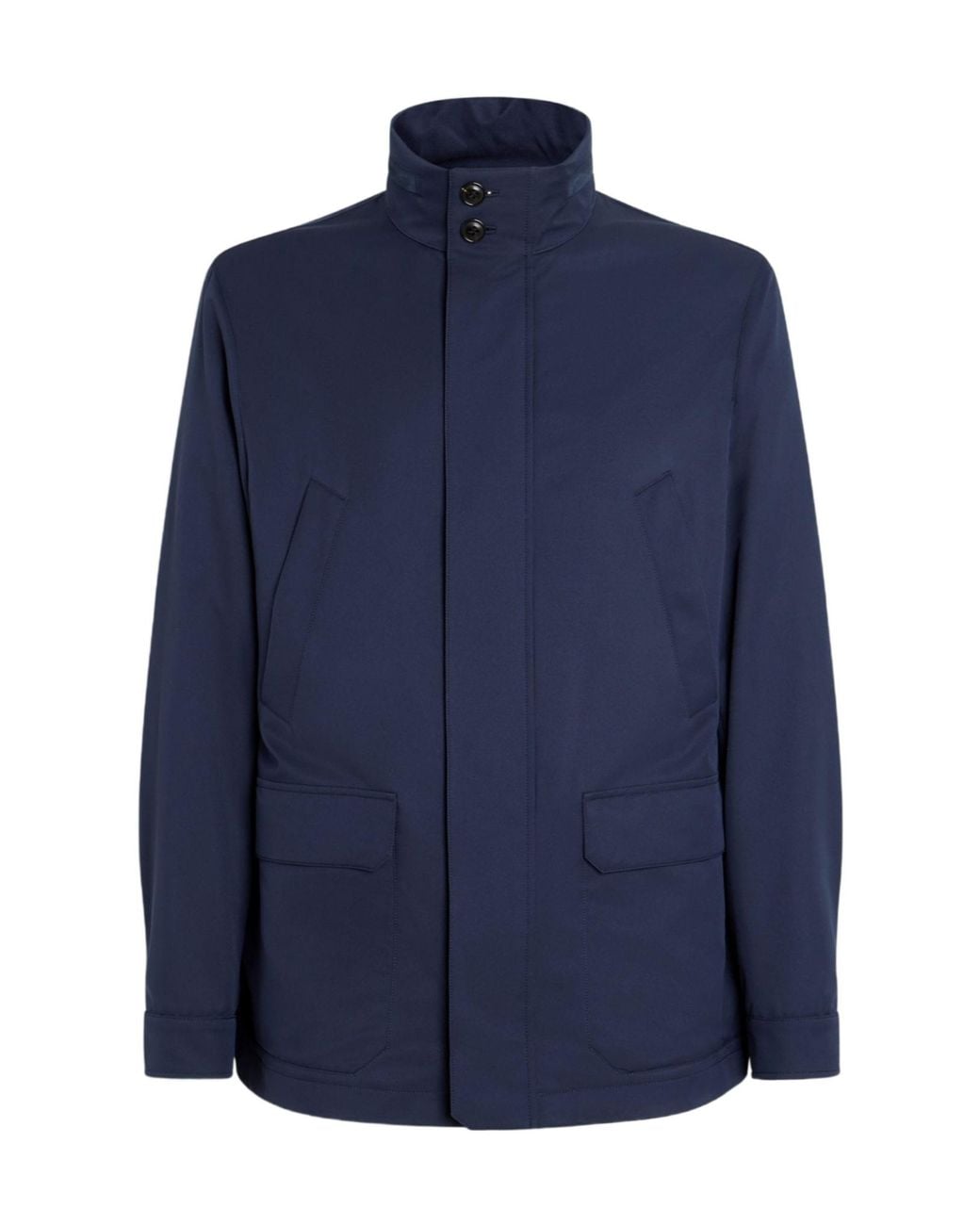 Zegna Blue 250Cc Field Jacket for men
