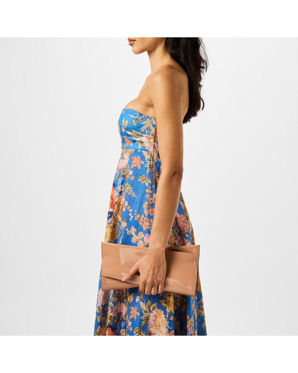 Christian Louboutin Natural Stylish Casual Versatile Clutch Bag
