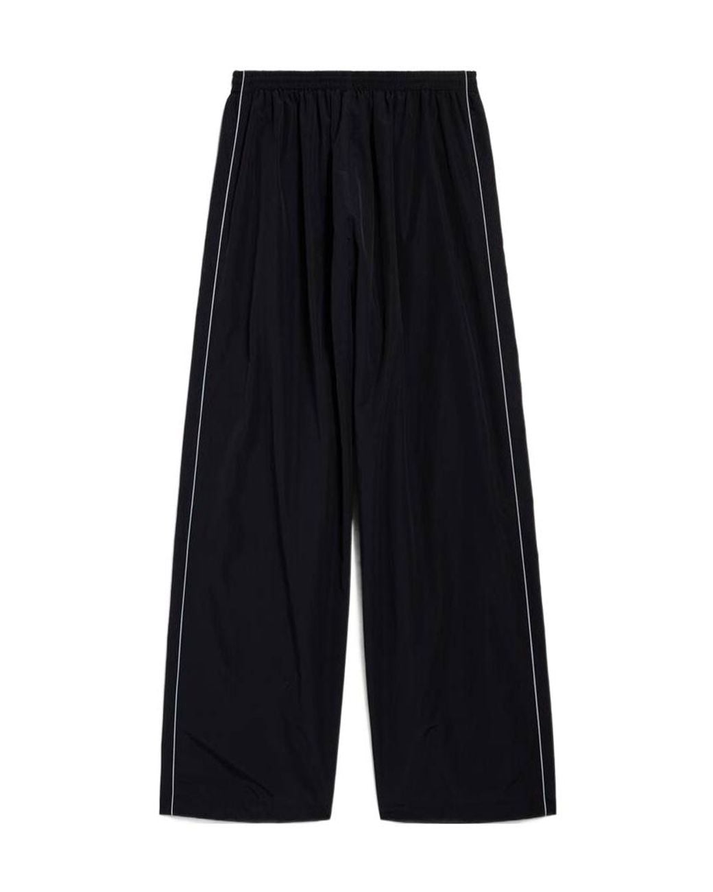 Balenciaga Black Soccer Tracksuit Pants for men