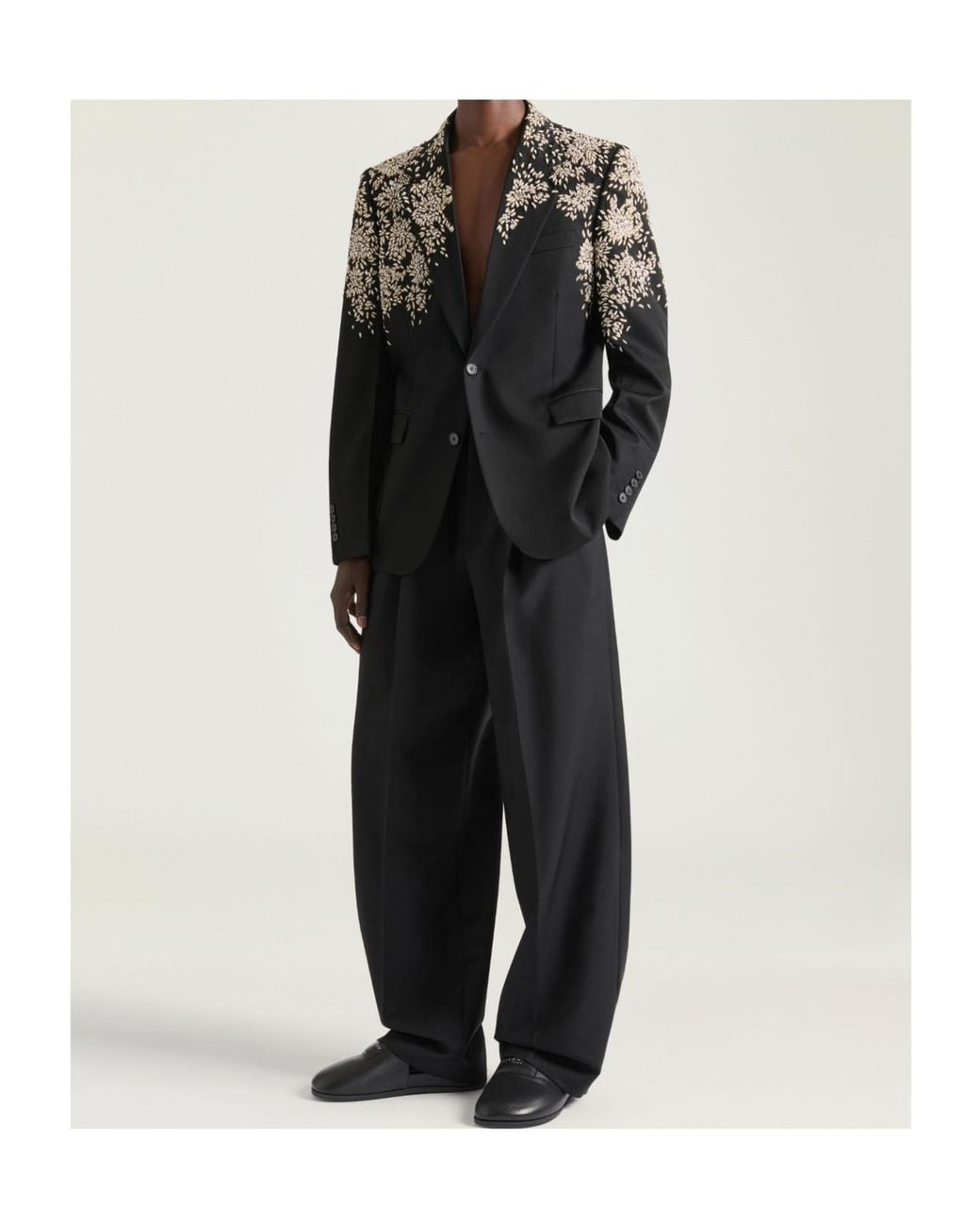 Givenchy Black Single-Breasted Regular Jacket for men