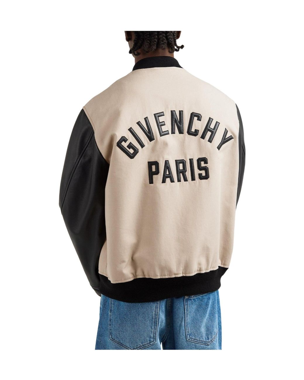 Givenchy Natural Logo Baseball Jacket for men