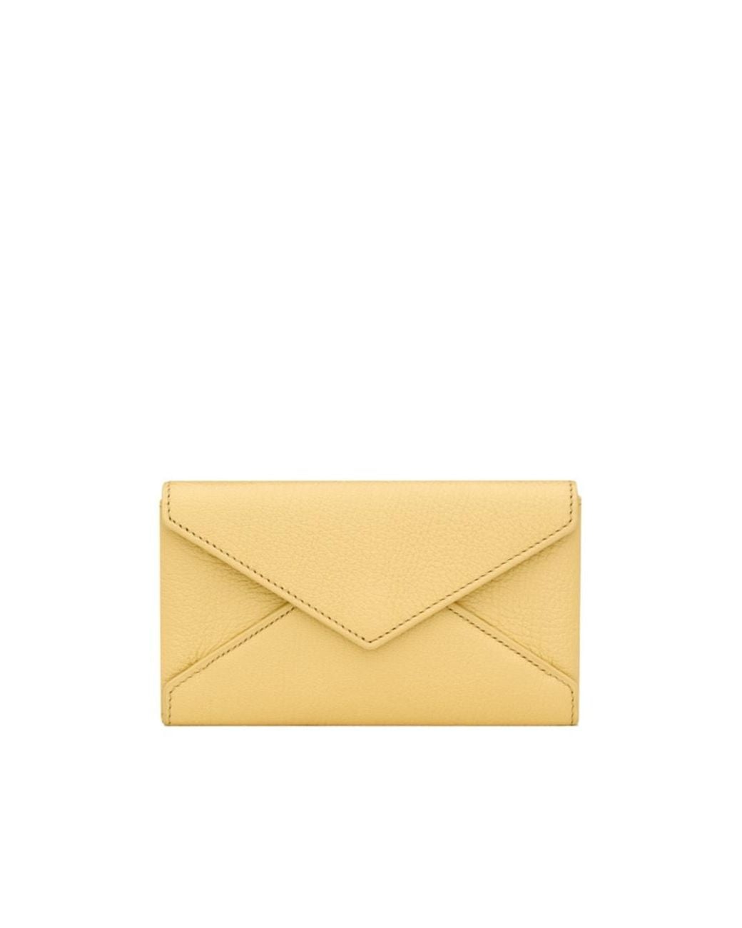 Saint Laurent Natural Envelope Wallet