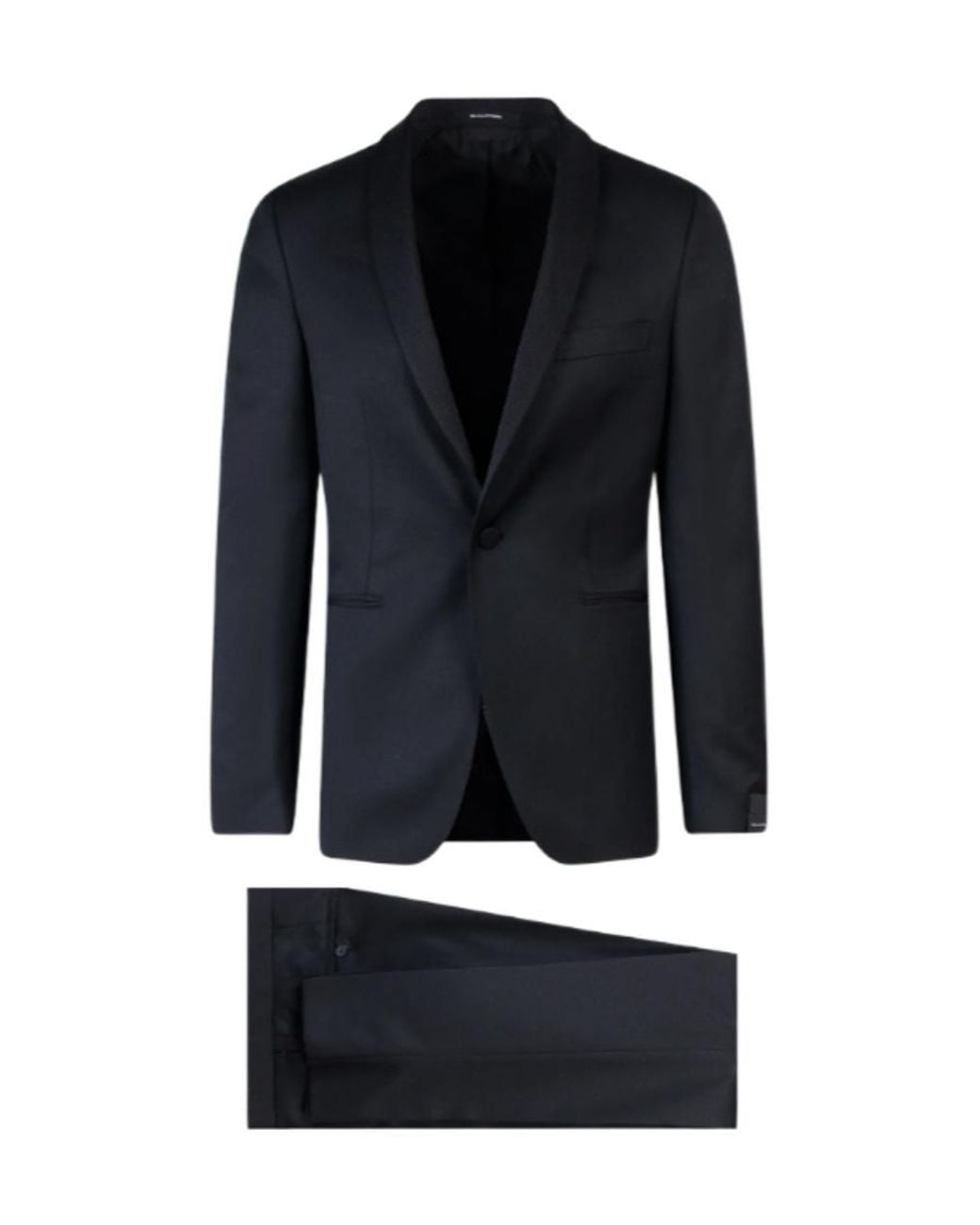 Tagliatore Blue Double-Breasted Tailored Suit for men