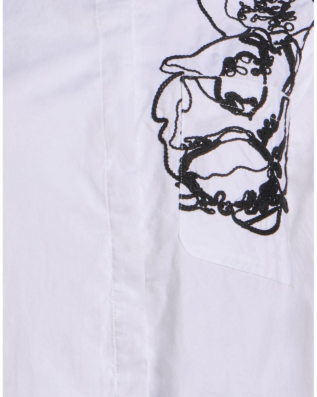 MAX&Co. White Long Sleeves Shirt