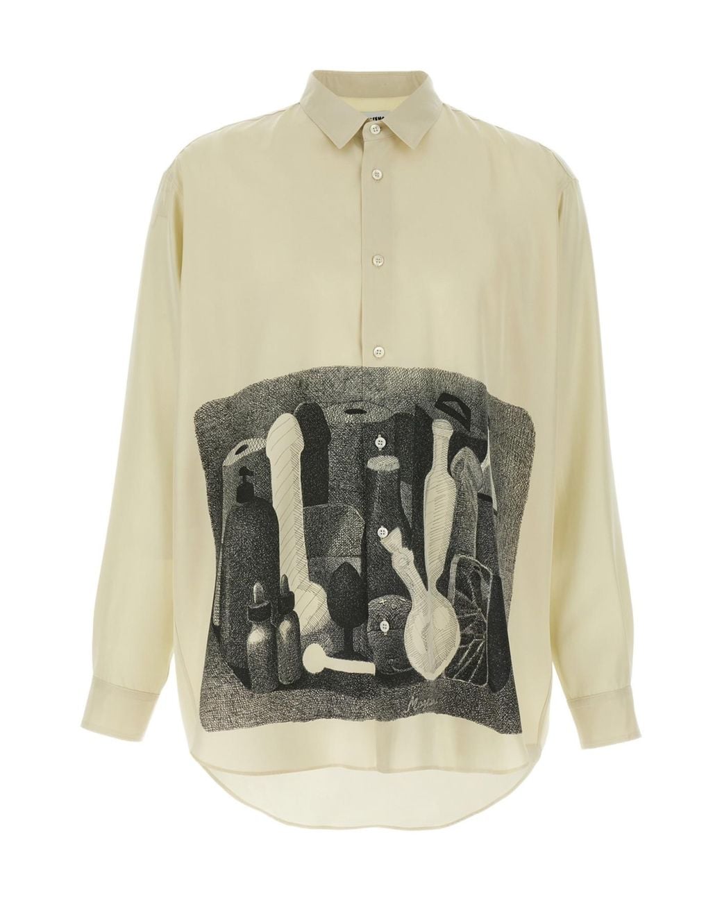 Magliano Multicolor Morandi Long-Sleeved Shirt for men