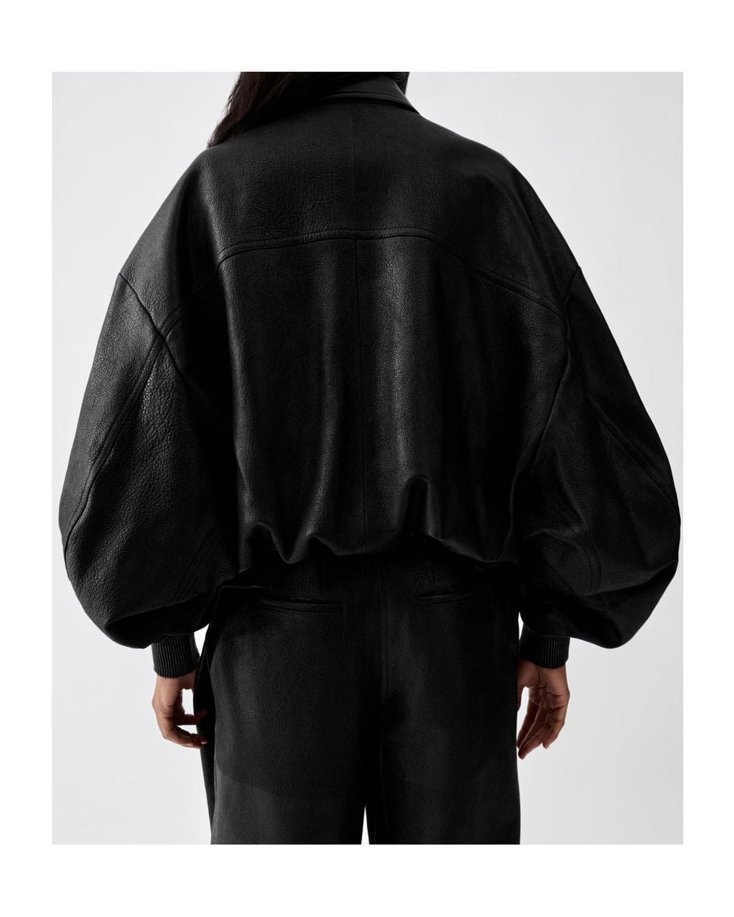 Jacquemus Black Collared Zip-Up Jacket