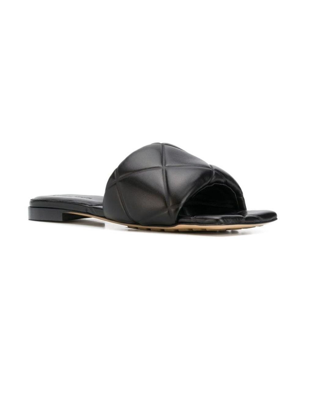 Bottega Veneta Multicolor Lido Quilted Slides