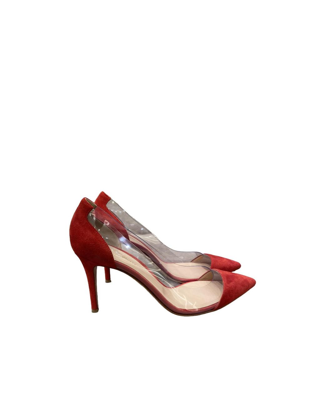Gianvito Rossi Pink Pointed High Heels