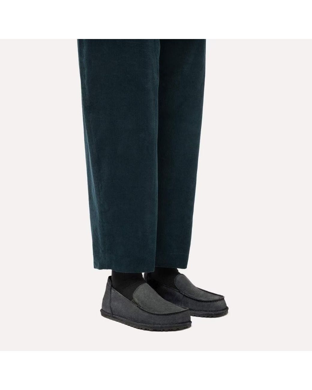 Birkenstock Black Utti Slip-On Moccasins for men