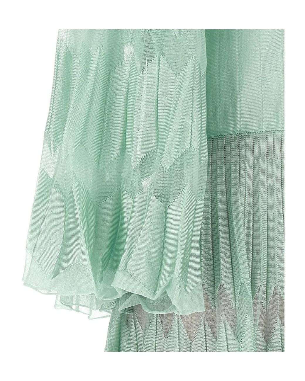 Antonino Valenti Green Mariko Mori Maxi Dress