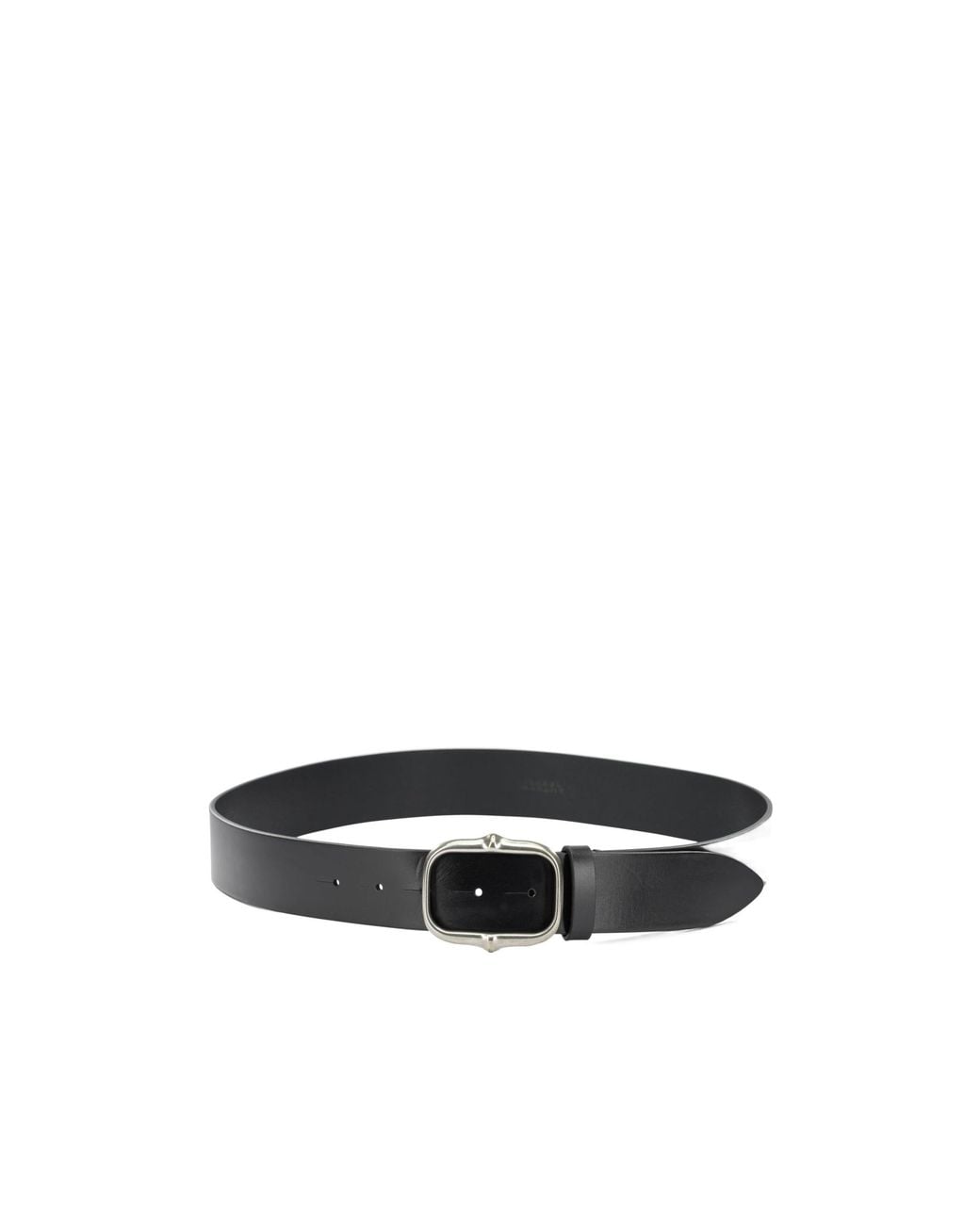 Isabel Marant White Holis Buckled Belt