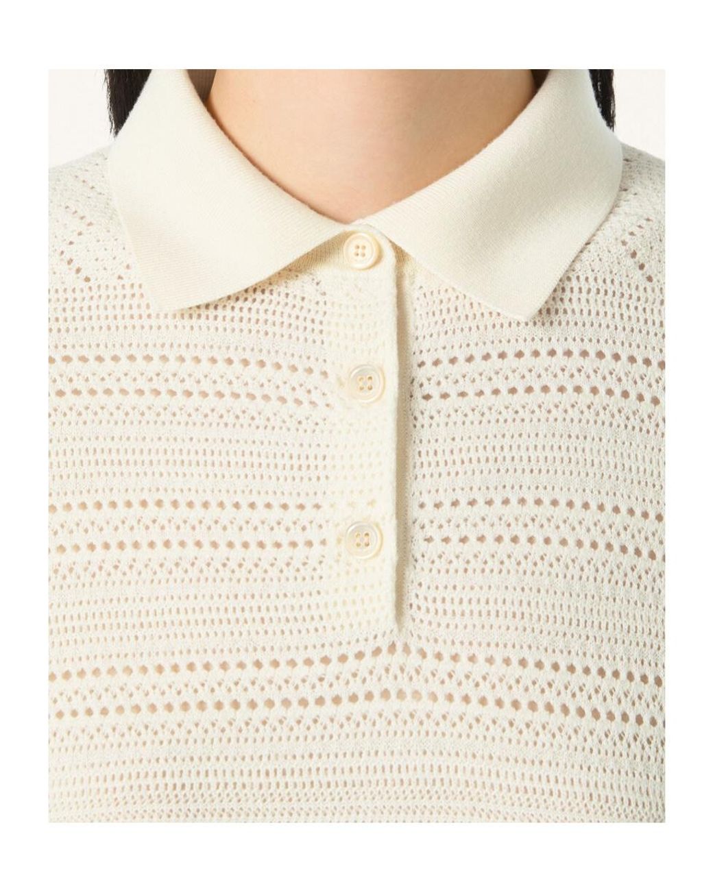 Loro Piana White Royal Lightness Polo Shirt