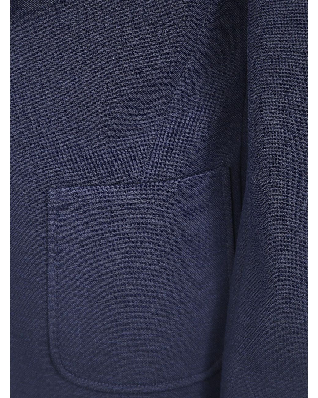 Seventy Black Single-Breasted Stretch Blazer