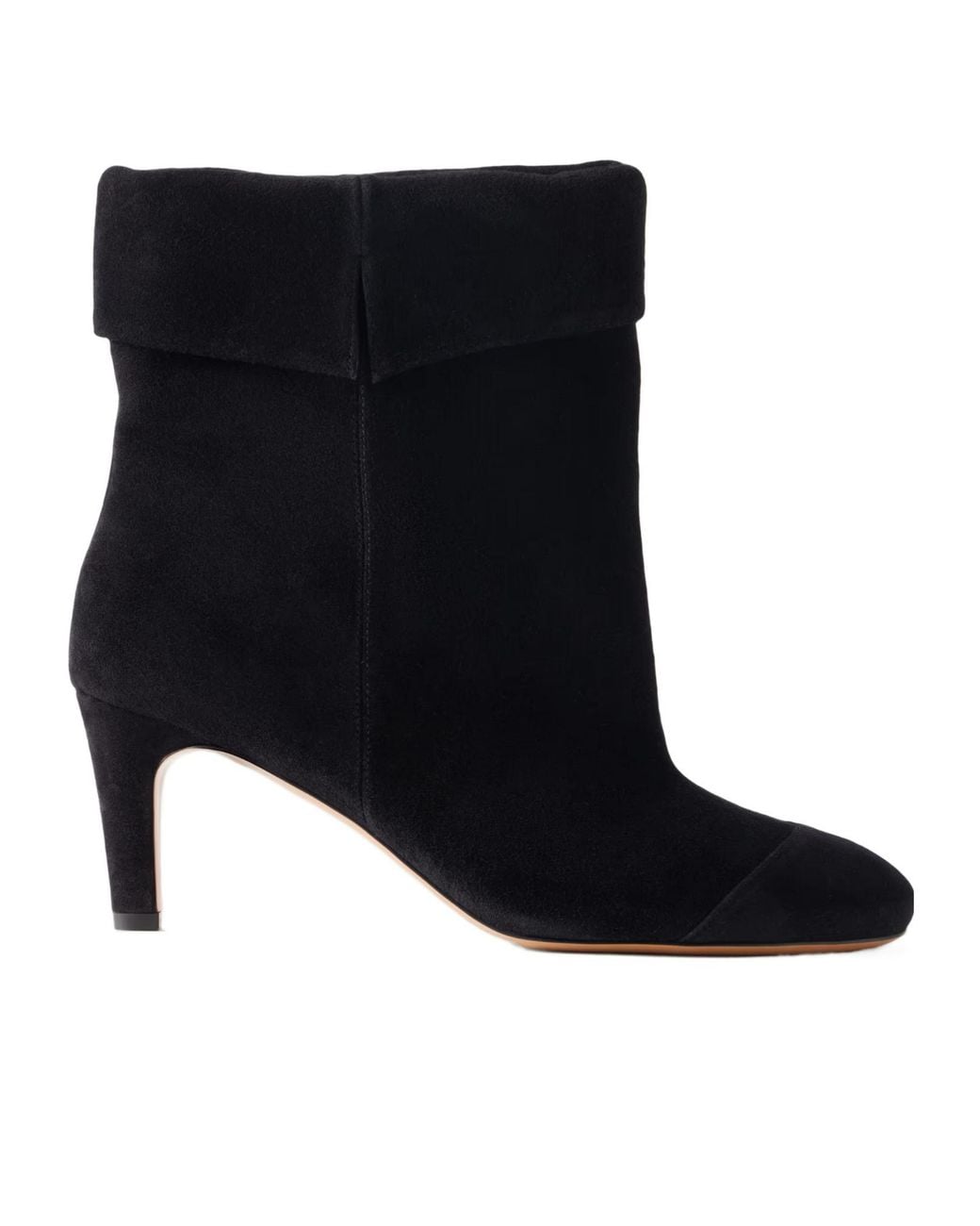 Isabel Marant Black Eldra Suede Ankle Boots