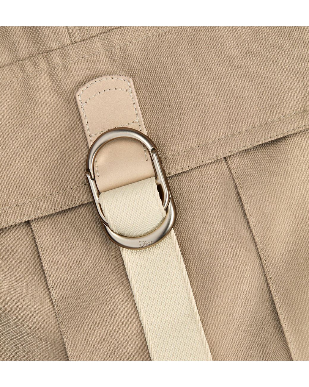 Dior Natural Cargo Shorts for men