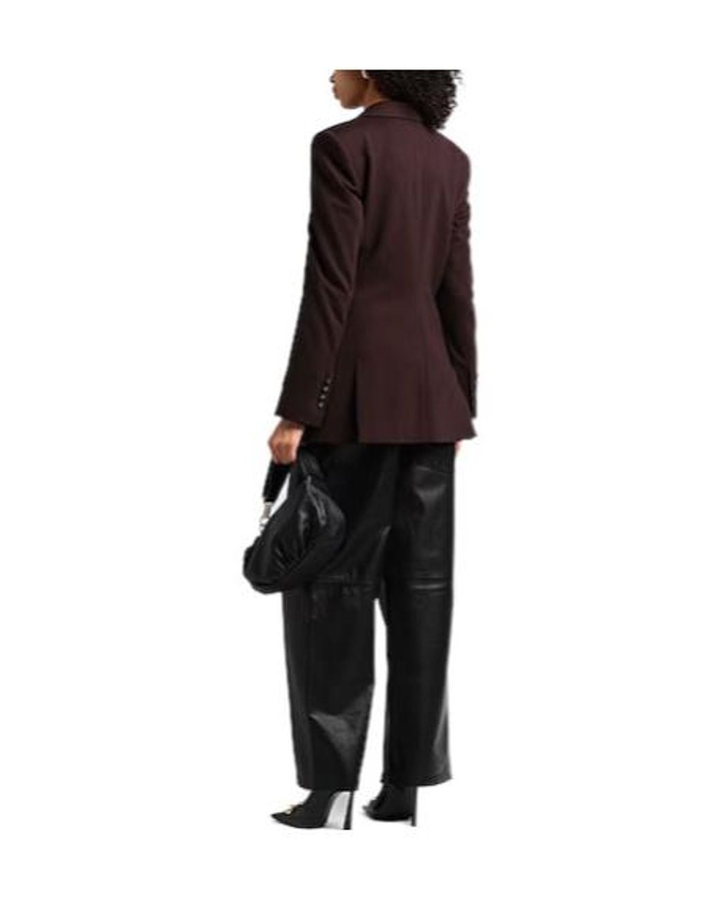Dolce & Gabbana Brown Single-Breasted Blazer