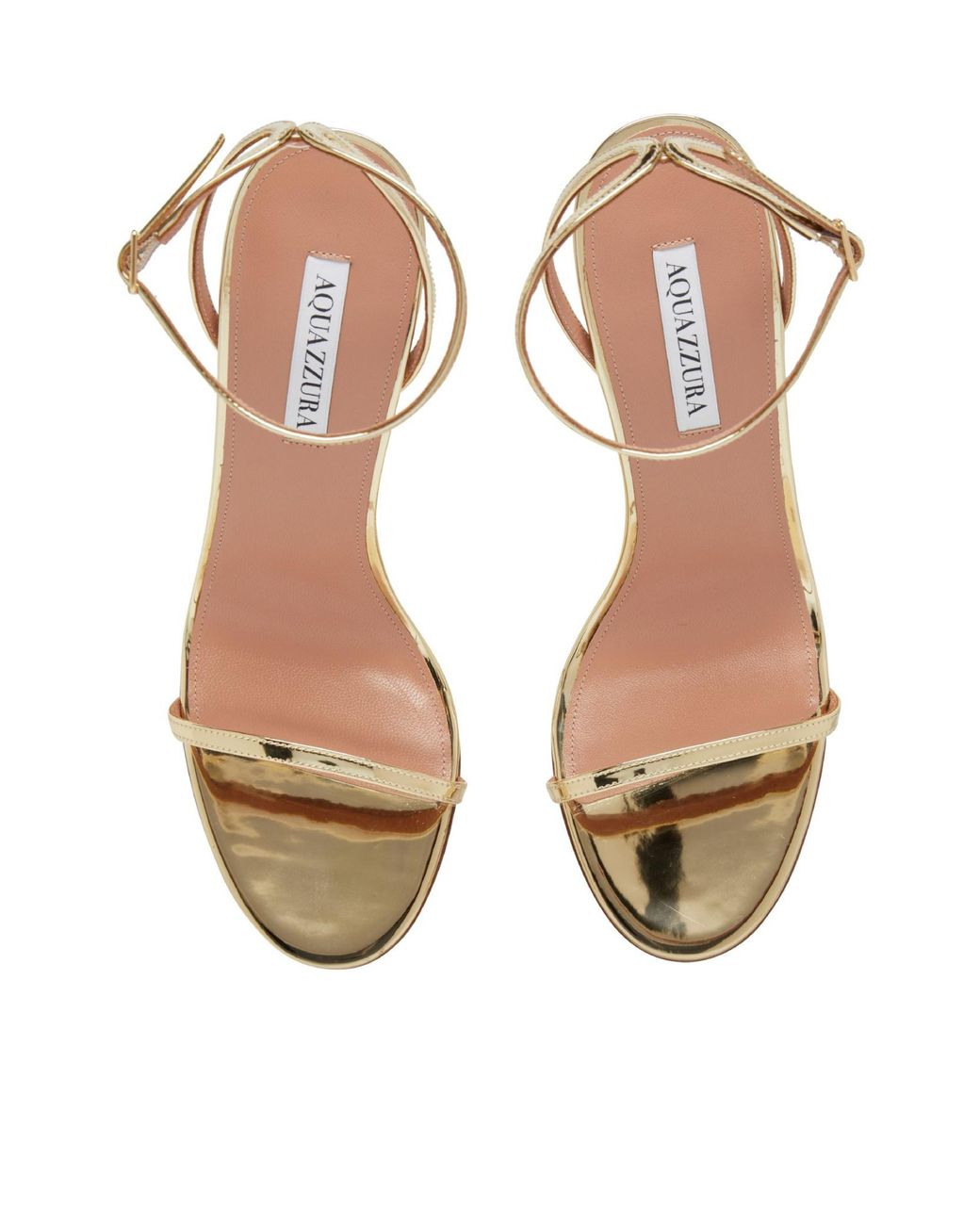 Aquazzura White Open-Toe High-Heeled Sandals