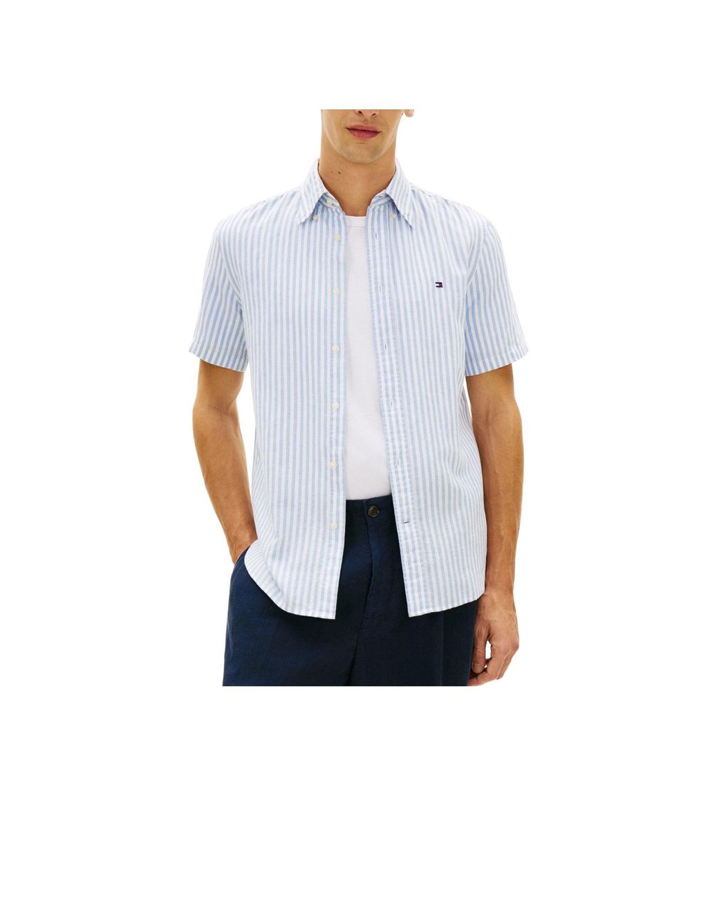 Tommy Hilfiger White Shortsleeve Shirt for men