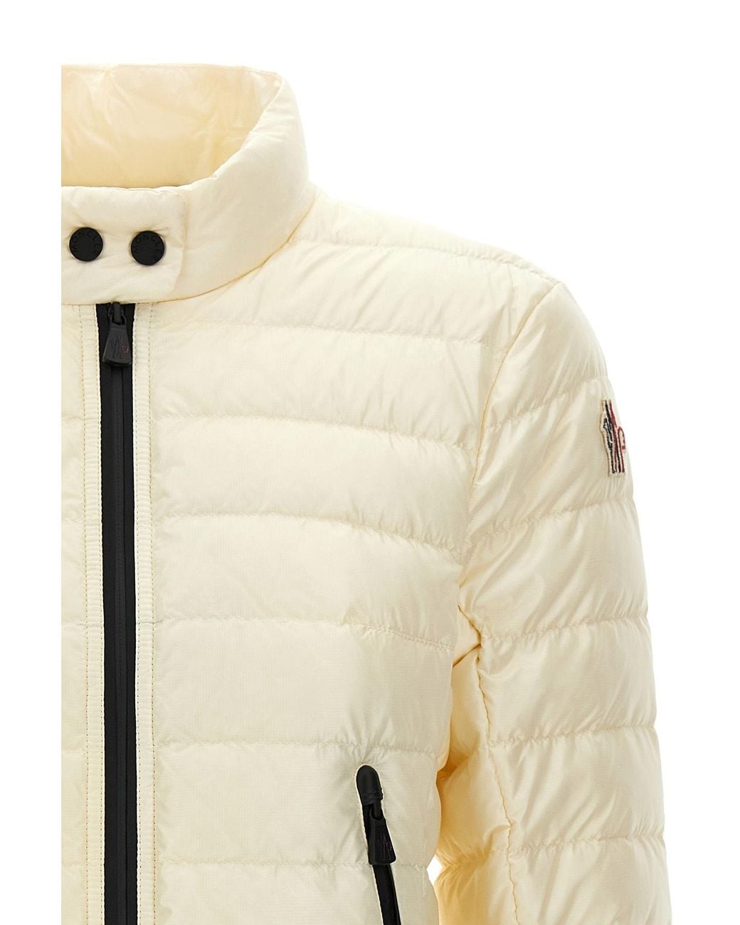 Moncler Natural Grenoble Walibi Packable Short Down Jacket