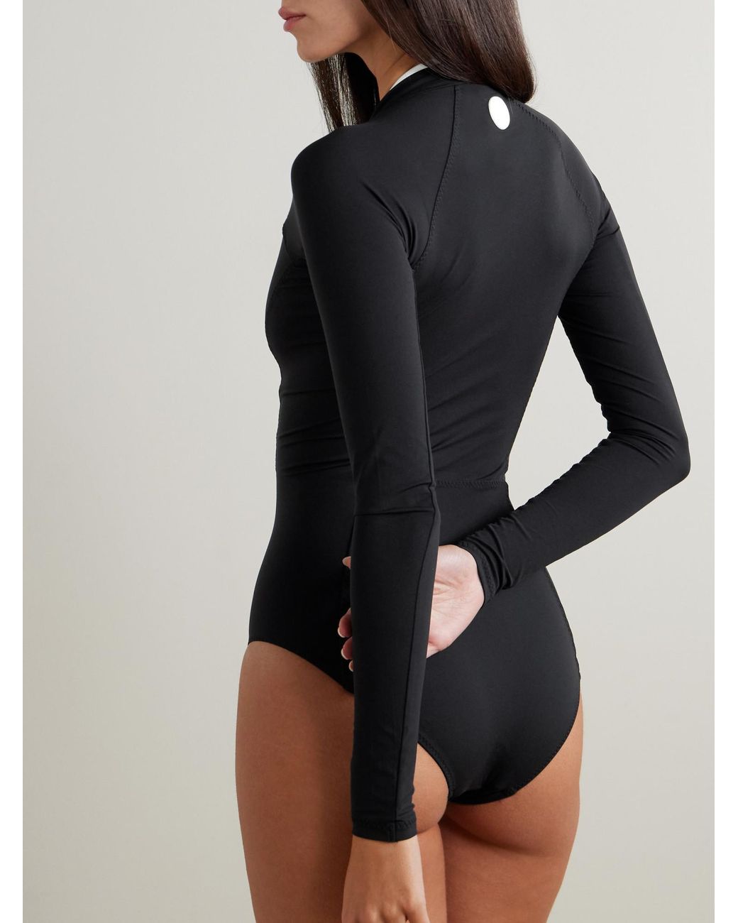 Hunza G Blue One-Piece Swimsuit