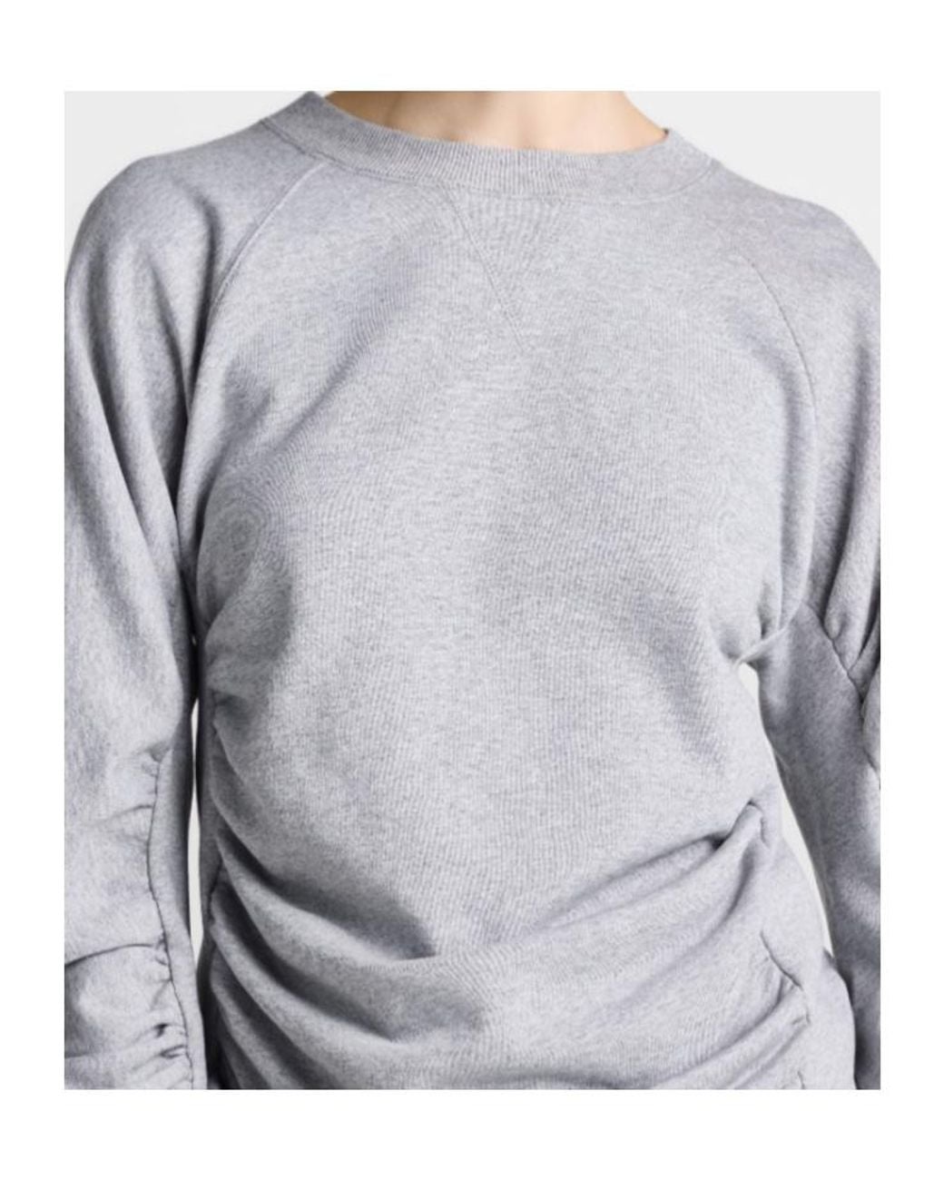 J.W. Anderson Gray Jw Anderson Ruched Sleeve Sweatshirt