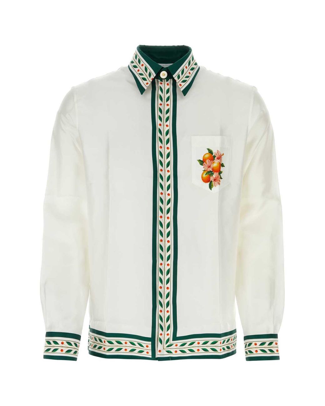Casablanca Green Oranges En Fleur Shirt for men