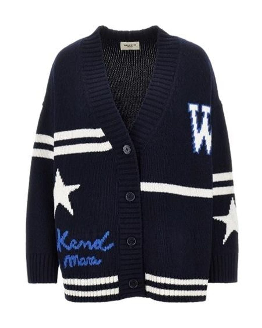 Weekend by Maxmara Blue Belgio Oversized Cardigan