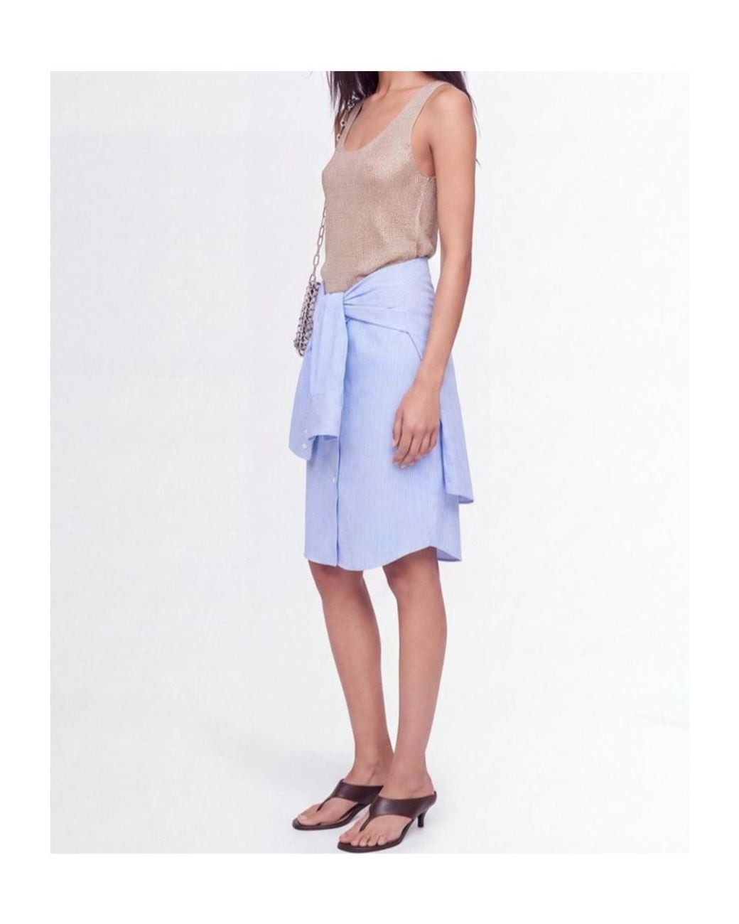 GIUSEPPE DI MORABITO Blue Rhinestone-Embellished Dress
