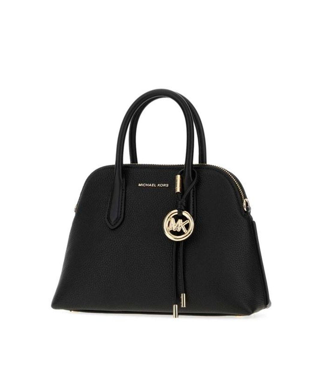 MICHAEL Michael Kors Black Freddie Dome Shoulder Bag