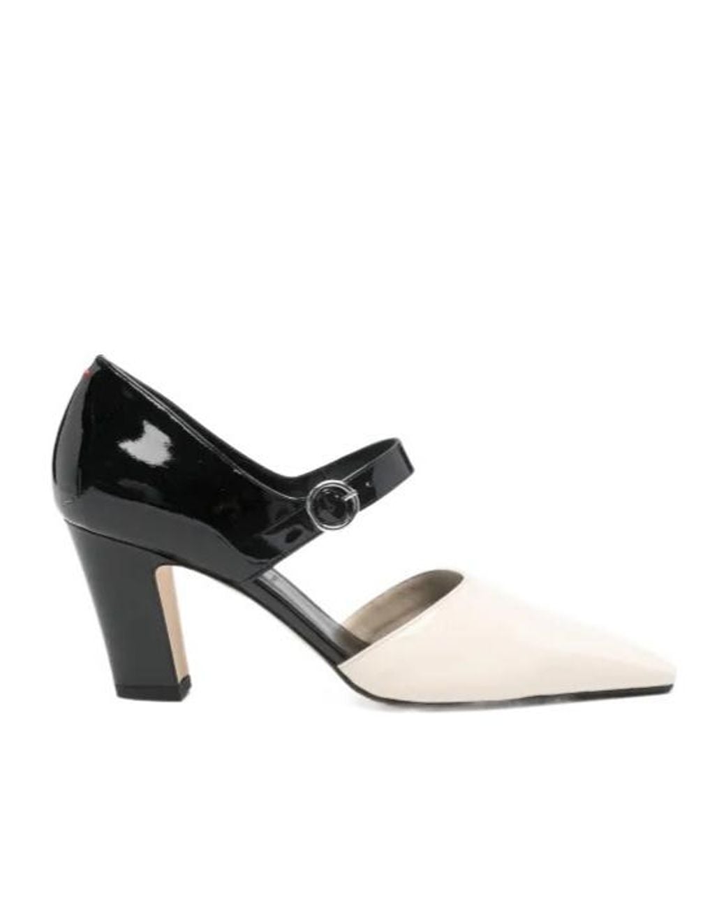 Aeyde Black Isidora Patent Leather Pumps