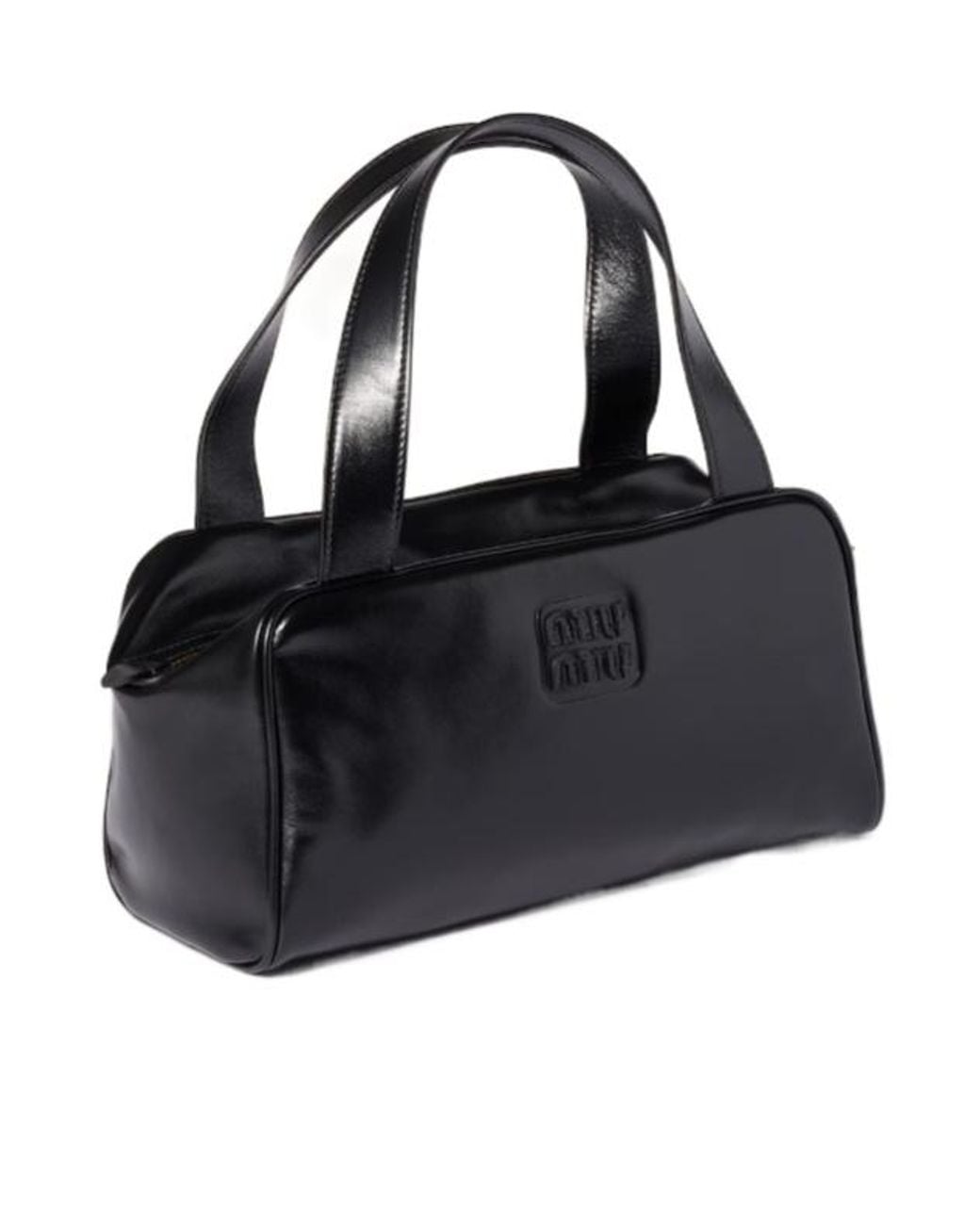 Miu Miu Black Letter Handbag