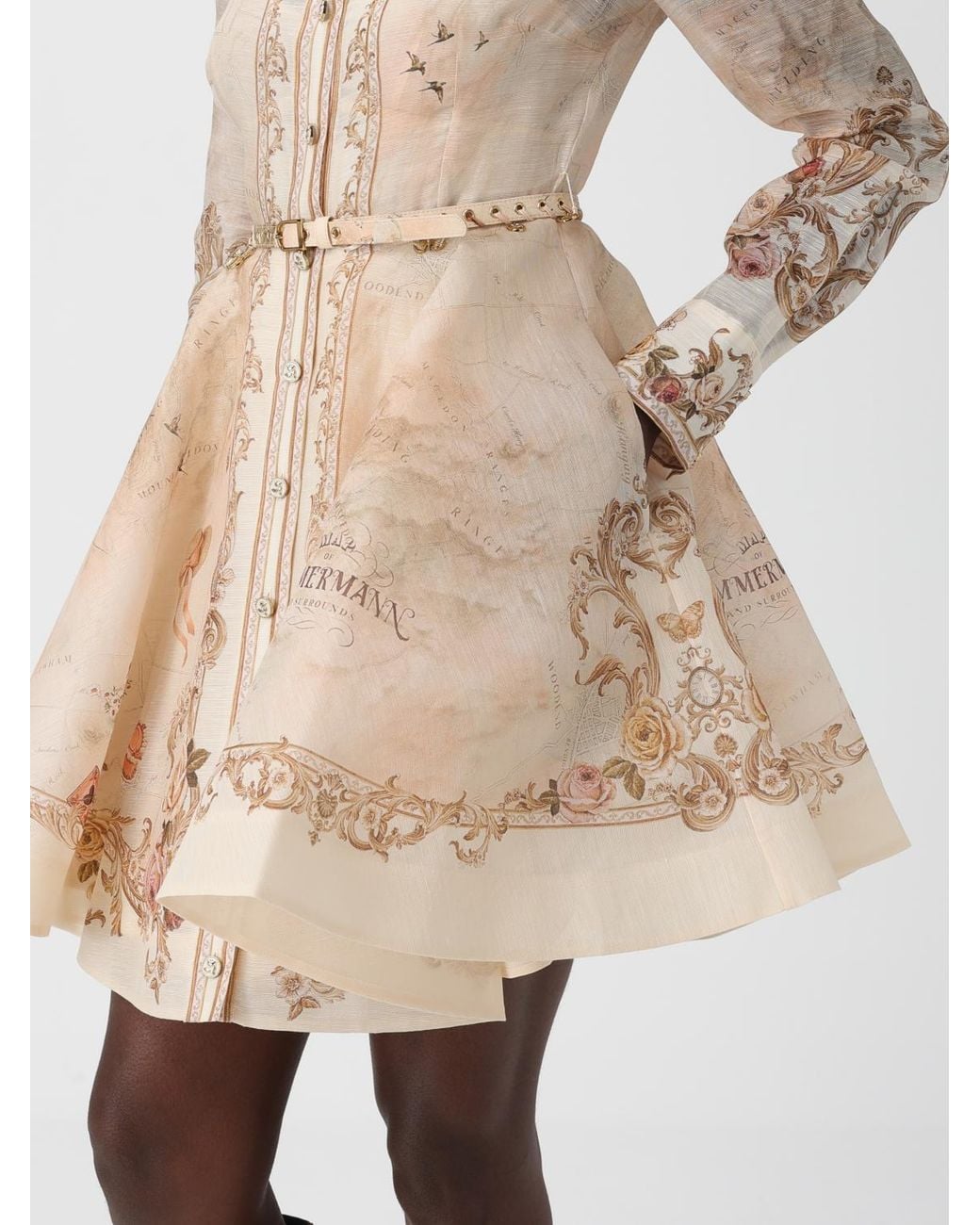 Zimmermann Natural Memento Dress