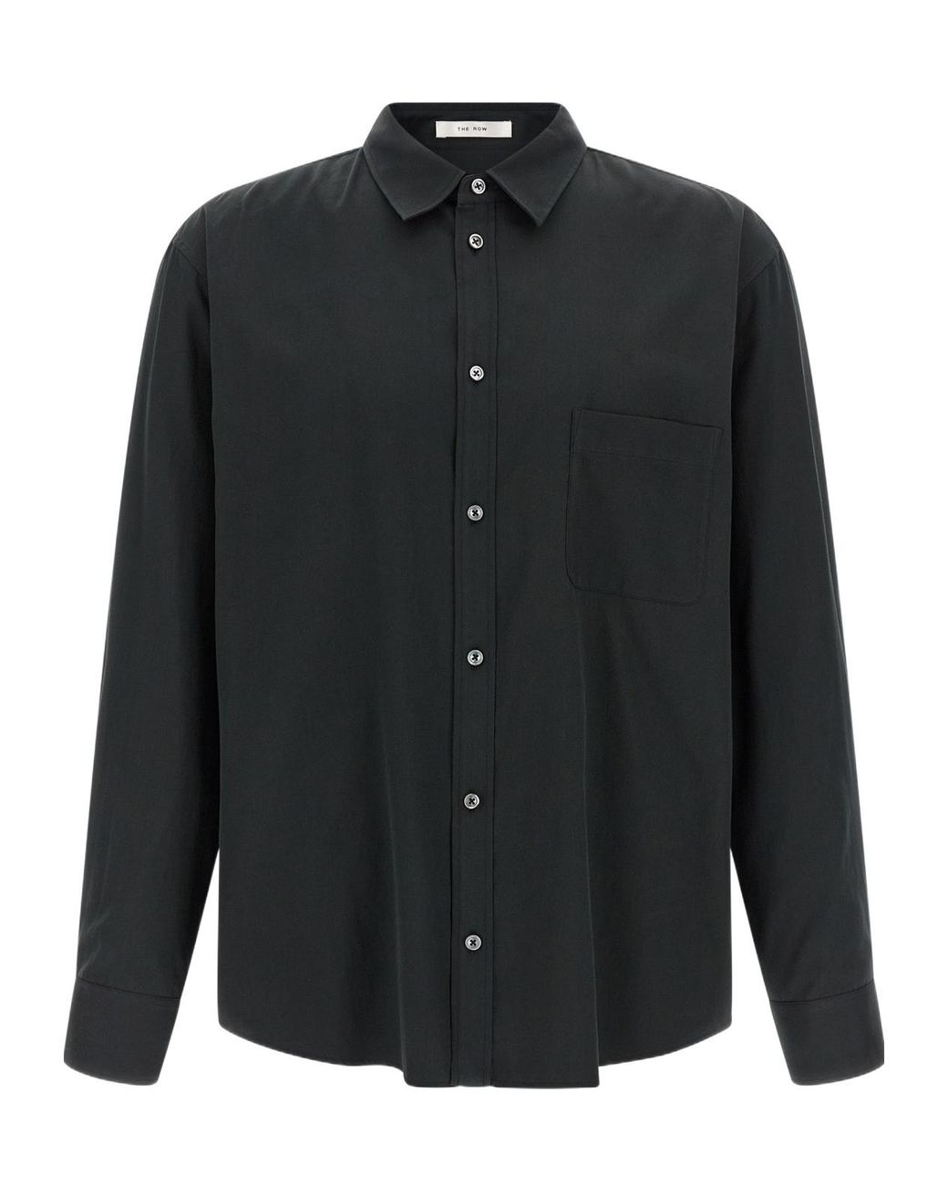 The Row Black Perlo Shirt for men