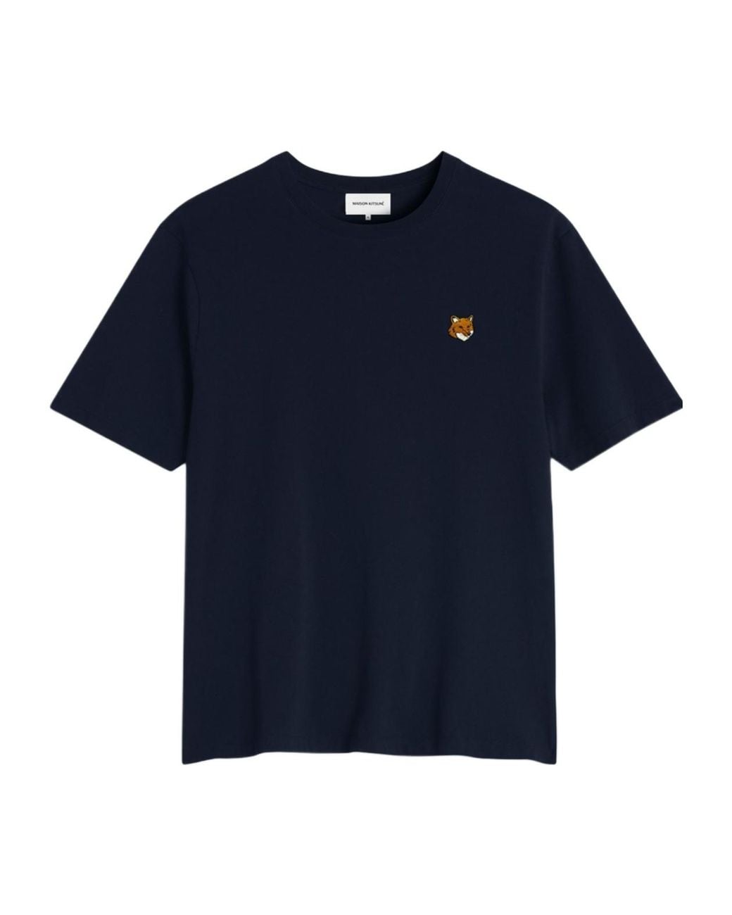 Maison Kitsuné Blue Regular Fit T-Shirt for men