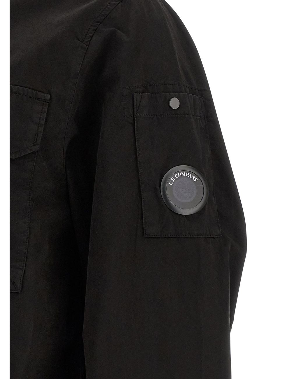 C P Company Black Lens Overshirt Shirt for men