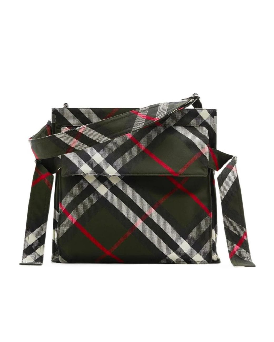 Burberry Green Medium Trench Tote Bag for men