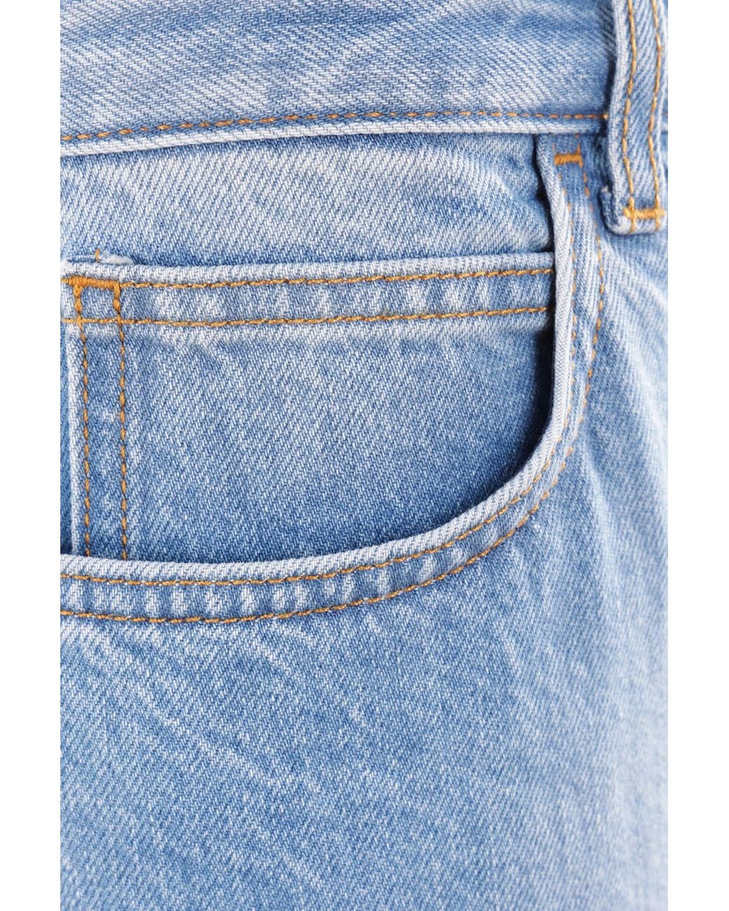The Row Blue Wide Leg Jeans