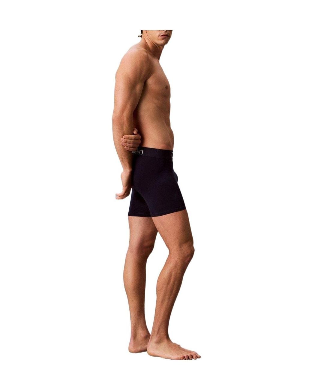 Calvin Klein White Solid Color Single Boxer for men