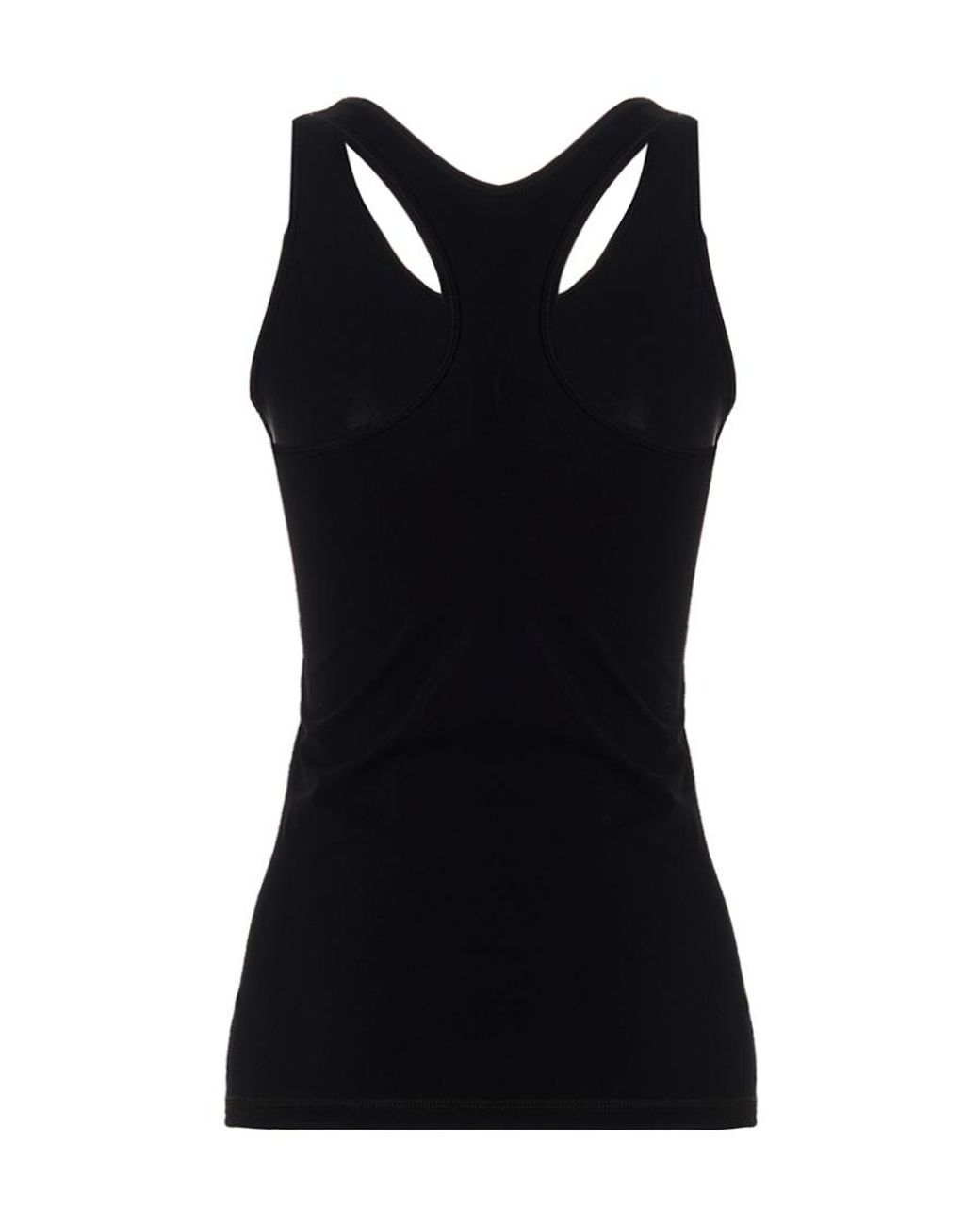 Jil Sander Black Logo-Print Tank Top