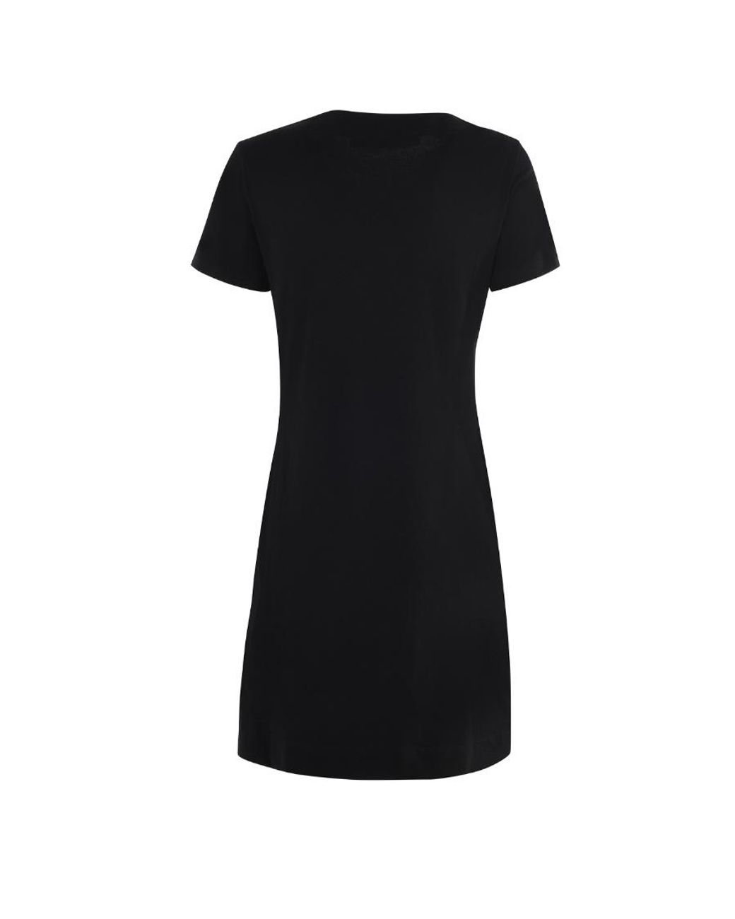 Moschino Black Logo T-Shirt Dress