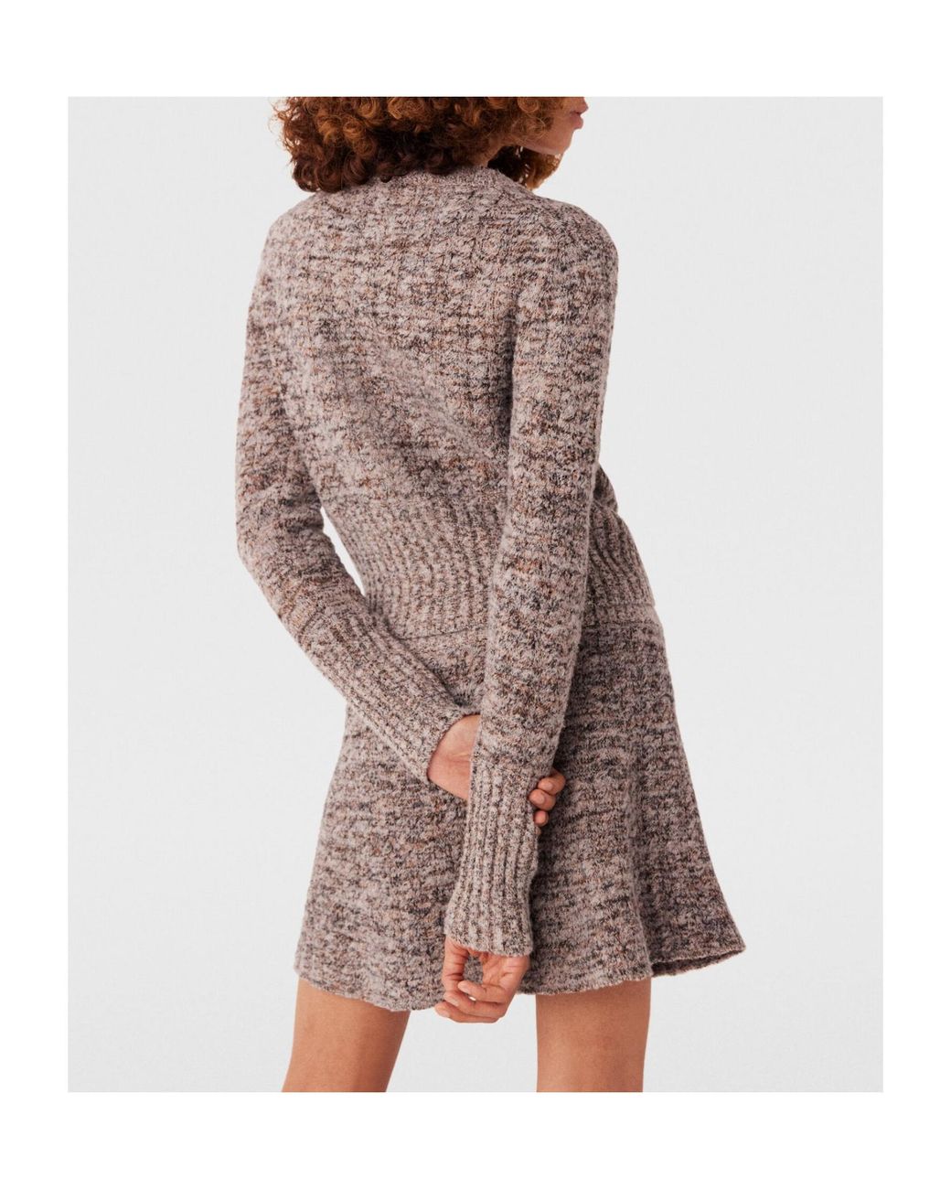 Stella McCartney Brown Crew-Neck Cardigan