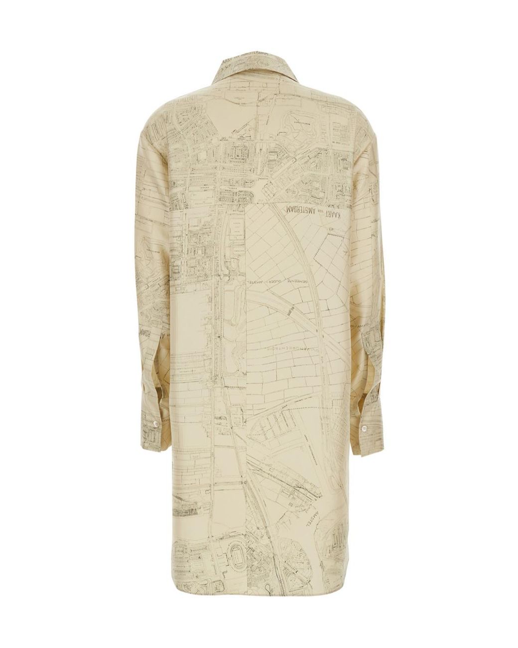 Rohe Natural All Over Print Regular Fit Shirt