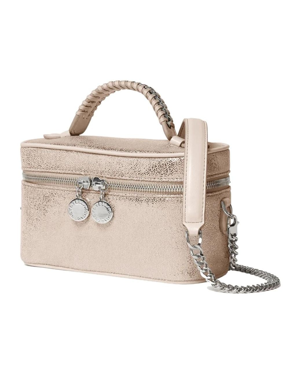 Stella McCartney Metallic Falabella Vanity Shoulder Bag