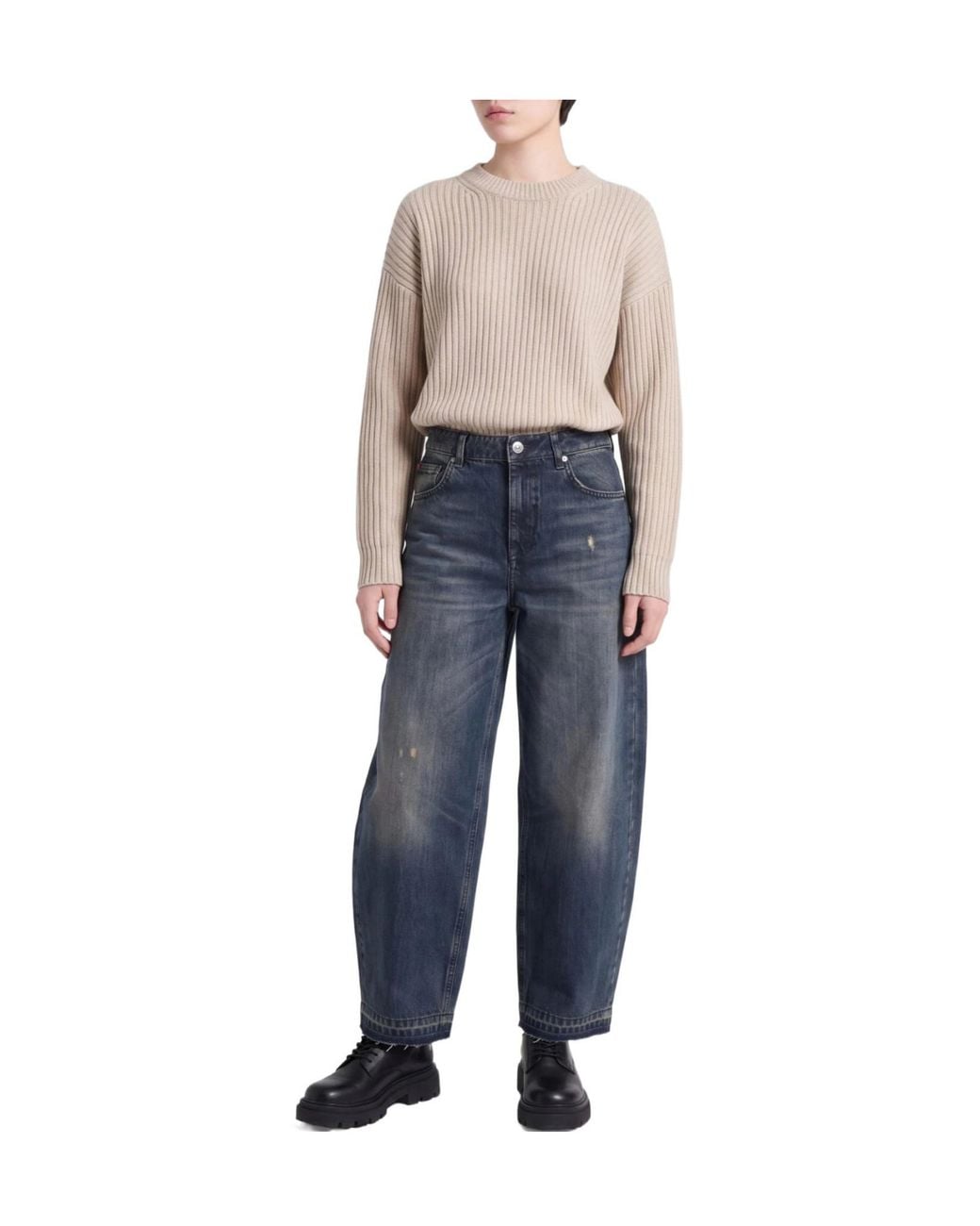 MAX&Co. Blue Loose Jeans