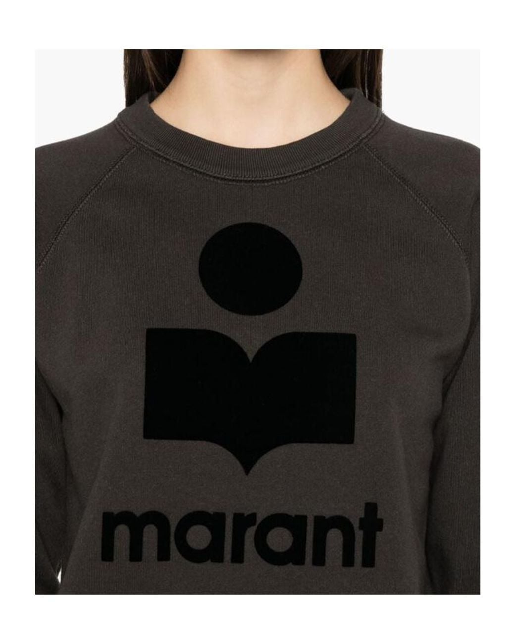 Isabel Marant Black Isabel Marant Étoile Millyny Logo Sweatshirt