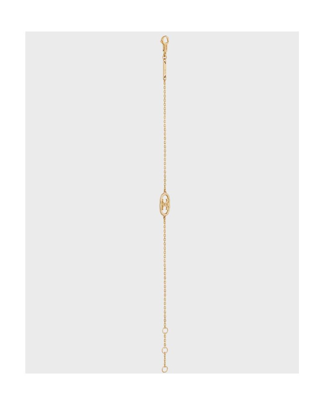 Céline White Maillon Triomphe Bracelet