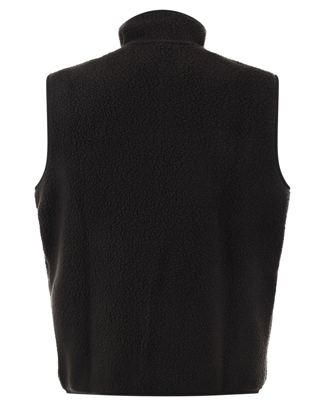 Patagonia Black Retro Pile Fleece Vest for men