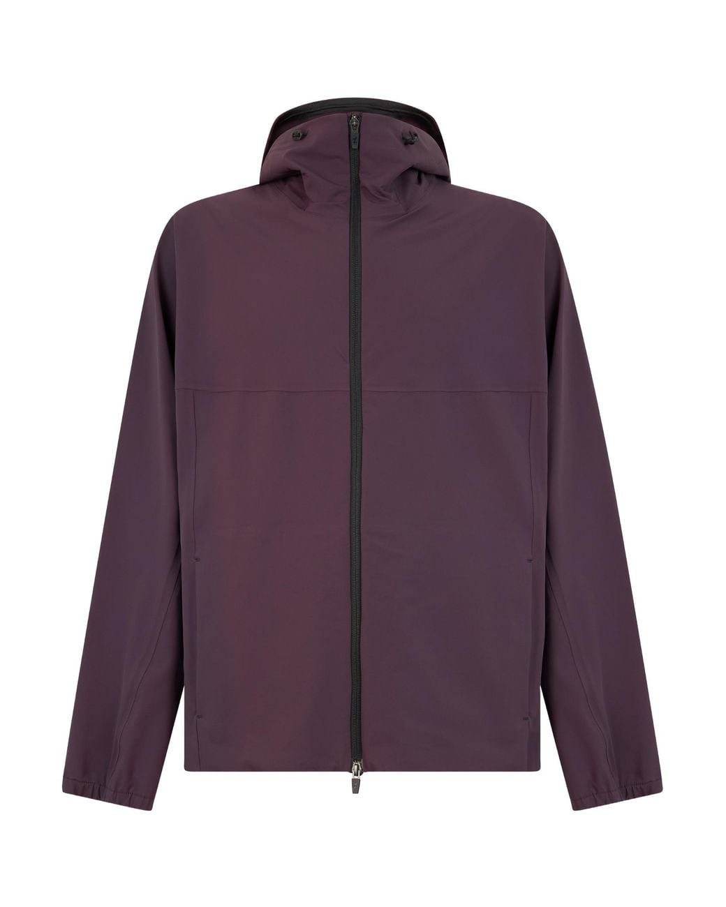 Herno Purple Lightweight Hooded Jacket for men