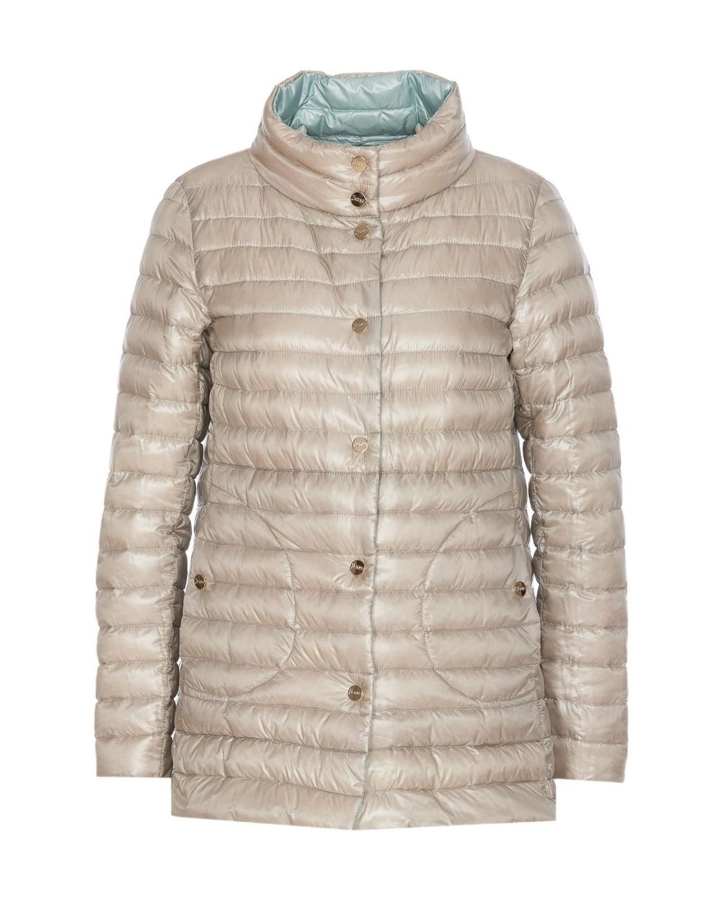 Herno Blue Reversible Light Down Jacket